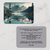 Evangélisme Evangélisme Invitation Gardien de poch (Devant / Derrière)