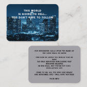 Evangélisme Evangélisme Invitation Gardien de poch (Devant / Derrière)