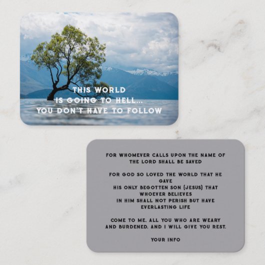 Evangélisme Evangélisme Invitation Gardien de poch (Devant / Derrière)