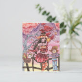 Evania - Carte postale sorcière (Debout devant)