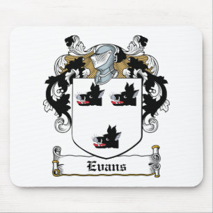 Evans Family Crest Muismat