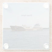 Evans onderzetter Gedistilleerd glas (Achterkant)