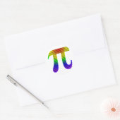 Evan's Pi #2 Ronde Sticker (Envelop)