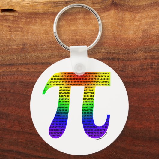 Evan's Pi #2 Sleutelhanger (Voorkant)