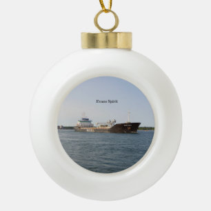 Evans Spirit ball of snowflake ornament