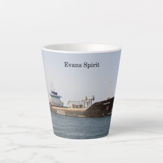 Evans Spirit latte mug (Devant)