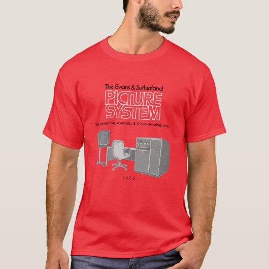 Evans & Sutherland Afbeelding System T-Shirt (Voorkant)
