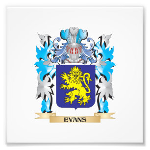 Evans Wapenstaart - Gezinsrust Foto Afdruk