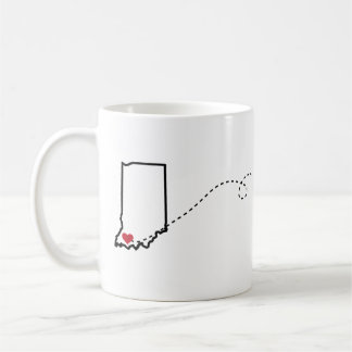 Evansville, Indiana naar Crossville, Tennessee Koffiemok