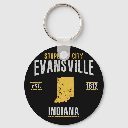 Evansville Sleutelhanger (Voorkant)