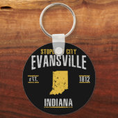Evansville Sleutelhanger (Voorkant)