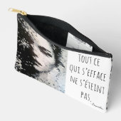 Évaporation Portrait Pixel Art Noir et Blanc Etui (Open)