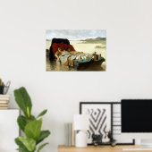 Evariste Luminais The Sons of Clovis II Poster (Thuiskantoor)