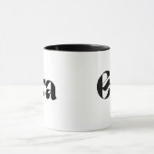 "EVA's Sip of Joy - 'EVA' - Mug imprimée (Centre)