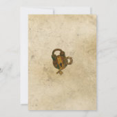 Évasion Salle Invitation Anniversaire (Dos)