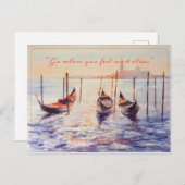 EVE Briefkaart Venice Sunset (Voorkant / Achterkant)