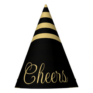 Eve Cheers Party Gold Party Pet nieuwjaar Feesthoedjes