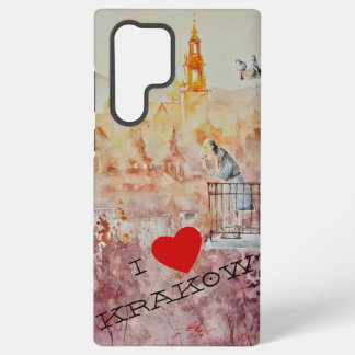 EVE Geschilderde ochtend in Krakow, Polen Samsung Galaxy Hoesje