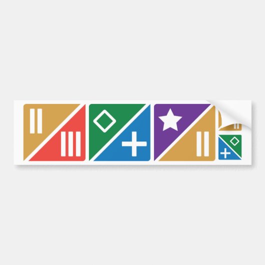 EVE knopinfo-stickers Bumpersticker (Voorkant)