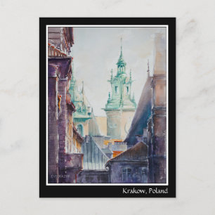 EVE Painted Krakow, de voormalige Poolse stad Briefkaart
