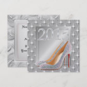 Eve Party (nieuwjaarsfeest) Kaart (Voorkant / Achterkant)