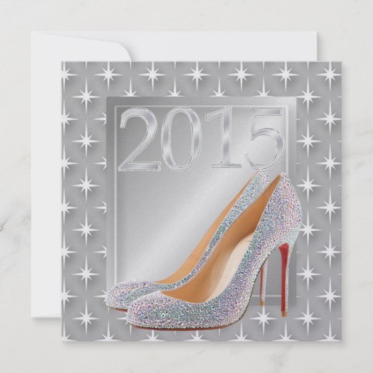 Eve Party (nieuwjaarsfeest) Kaart (Voorkant)