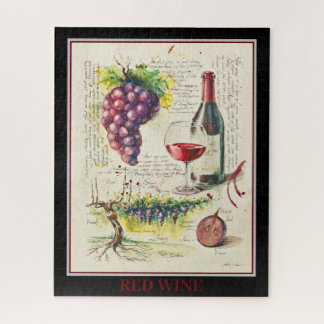EVE peint Red Wine Puzzle