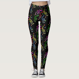 Eve Swirls & Confetti in het nieuwjaar Leggings