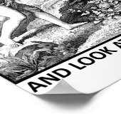 Eve Vegetarian Funny Poster (Coin)