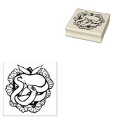 Eve was Framed Rubberstempel (Gestempeld)