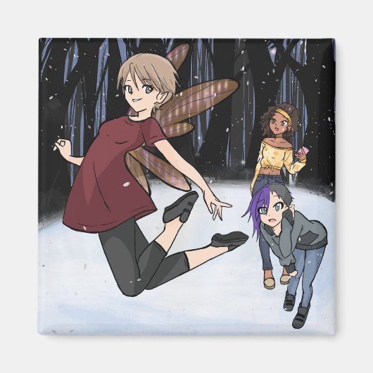 Evee, Cam en Maggie Magnet Magneet (Voorkant)