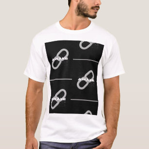 Éveillé : Design de T-shirt noir minimaliste