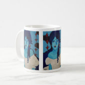 Evelyn Blue Mug (Devant gauche)