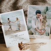 EVELYN Elegant Calligrafiescript sparen de Datum Kaart