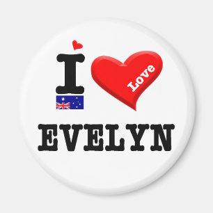EVELYN - I Love Magneet