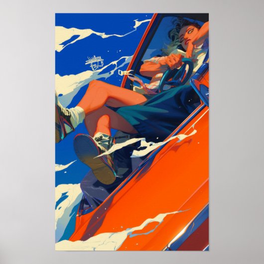 Evelyn McHale Empire State Building Poster (Devant)