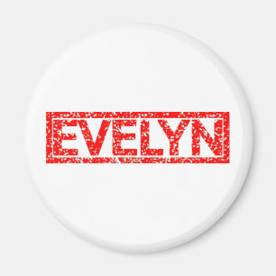 Evelyn Stamp Magneet
