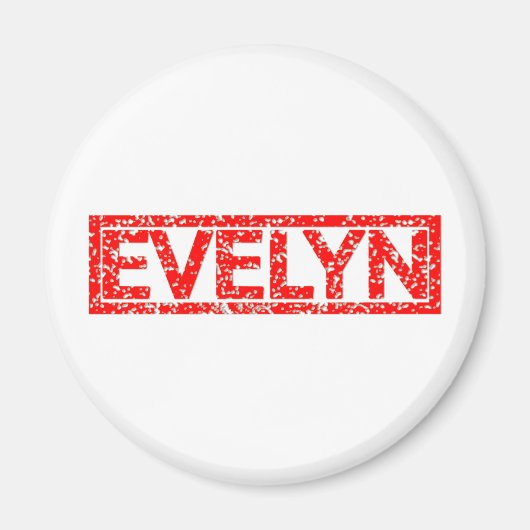 Evelyn Stamp Magneet (Voorkant)