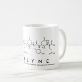 Evelyne peptide nom mug (Devant droit)
