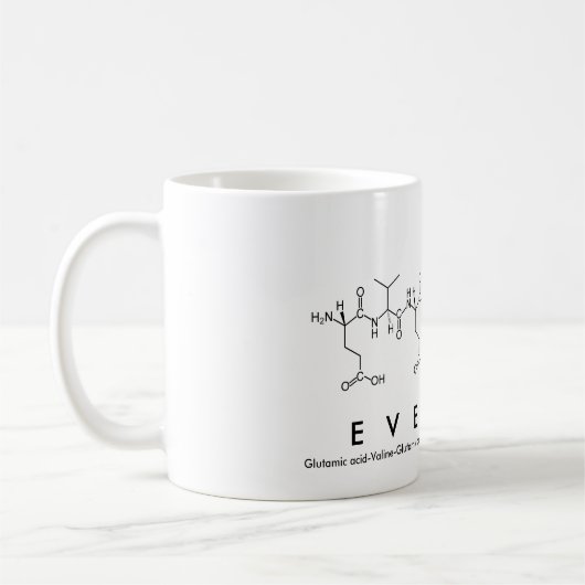 Evelyne peptide nom mug (Gauche)