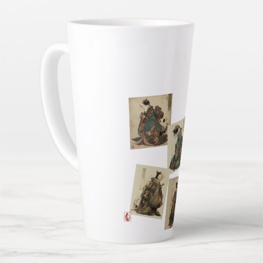 "Even a Cat's Paws" Japanese Cat Art  Latte Mok (Linkerhoek)