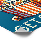 Even Baddies Get Saddies Cat Funny Saying Men Wome Poster (Hoek)