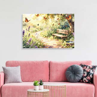 Even Blijven Canvas Afdruk