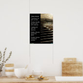 Even Een Moment Poster (Keuken)