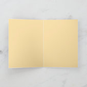 Even in Silence We Meet Romantic Minimal  Feestdagen Kaart (Binnen)