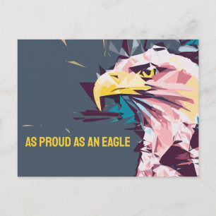 Even trots als een Adelaar Briefkaart