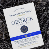 Événement à thème de la police | Invitation Monogr