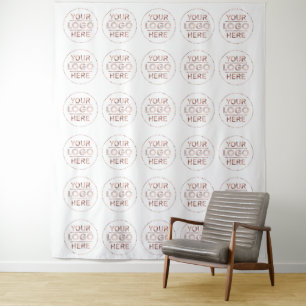 Evenement Aangepast Logo Step And Repeat Achtergro Wandkleed