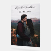 Événement de mariage avec photo personnalisée (Angle)