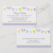 Événement de partie d'étamine prévoyant les cartes (Devant / Derrière)